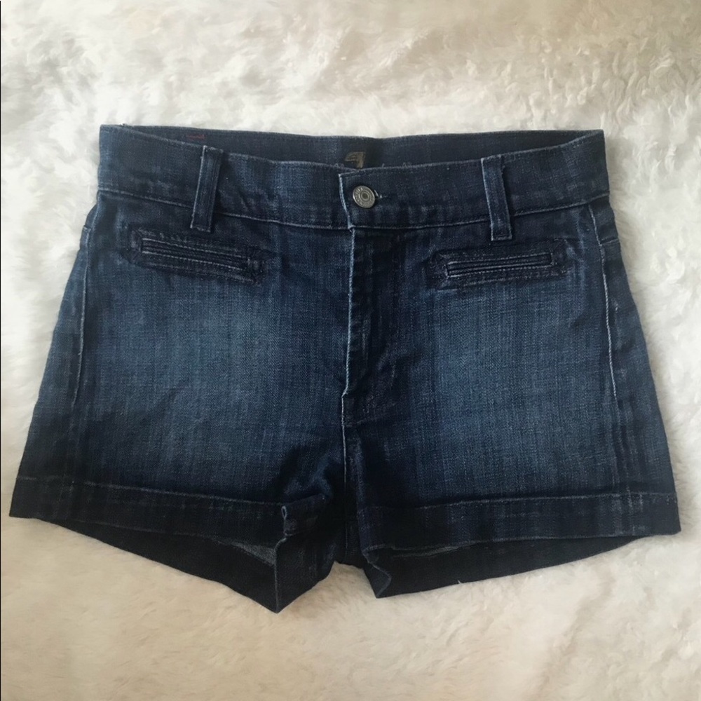 7 For all Mankind Jean Shorts